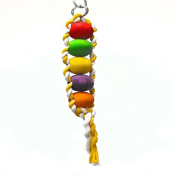 Natural Wooden Bird Toy, Size H29*W4 Cm